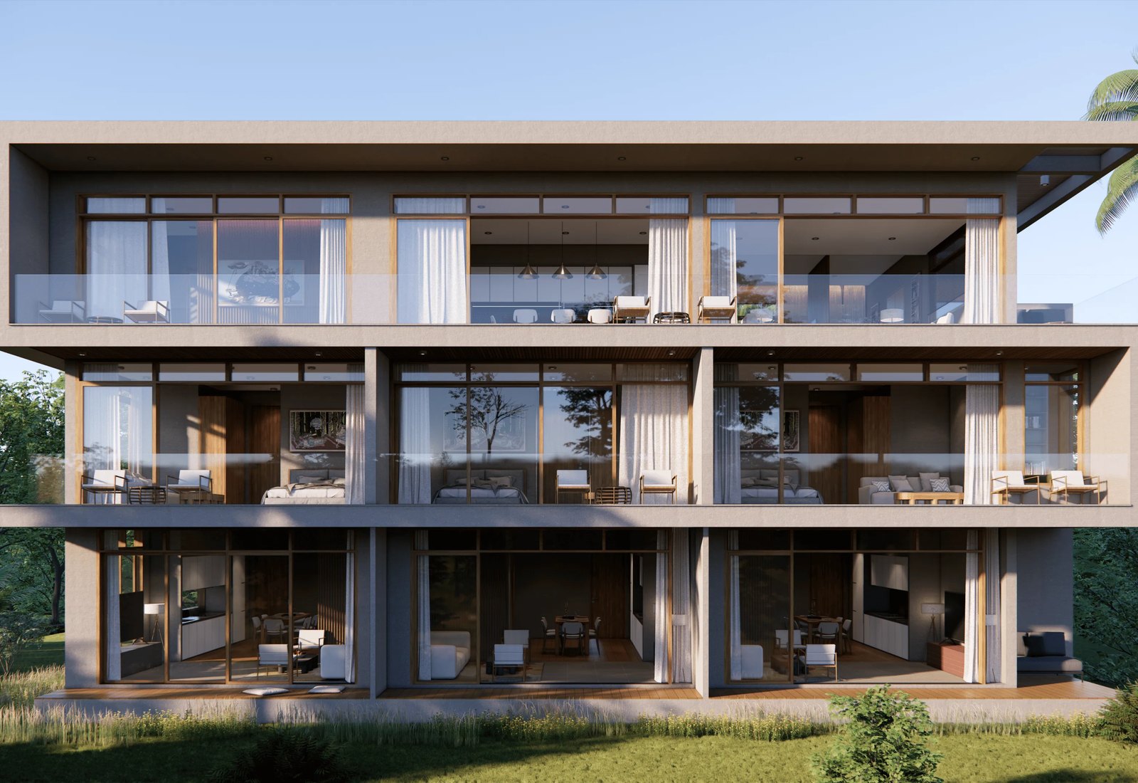 Pahili Loft Lamai — building exterior by day